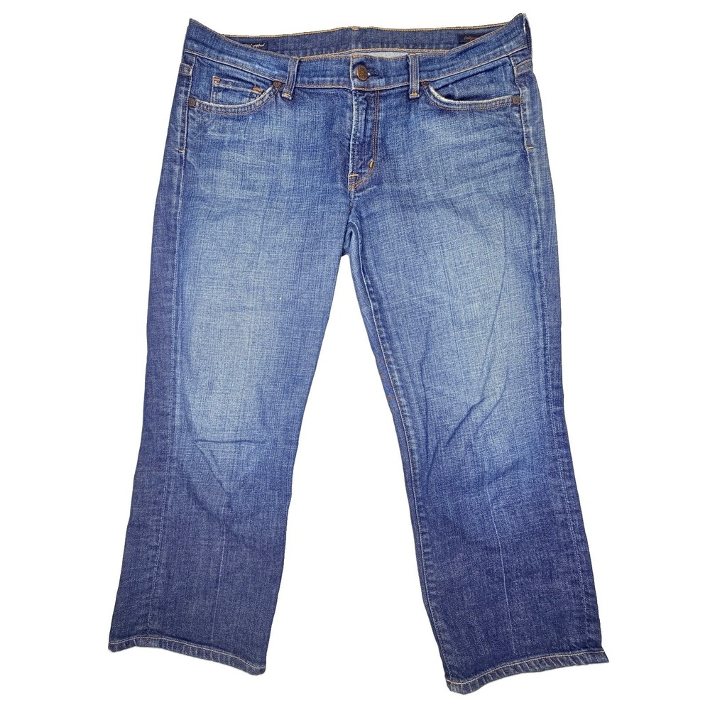 Citizens of Humanity Kelly 063 Women's 32 Low Rise Cropped Stretch Jeans USA